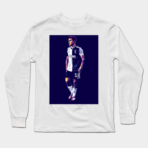 Paulo Dybala Long Sleeve T-Shirt by Wijaya6661